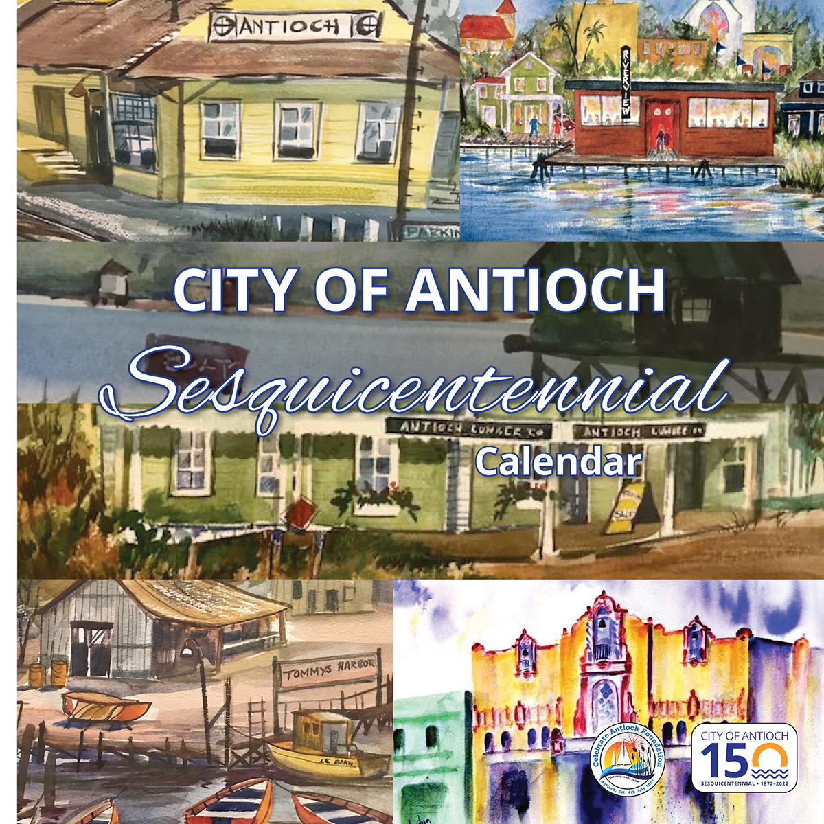 The cover for the Sesquicentennial Calendar